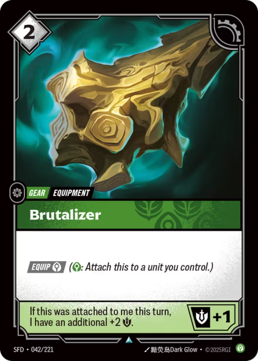 Brutalizer [Uncommon] SFD 042/221 - Riftbound Spiritforged