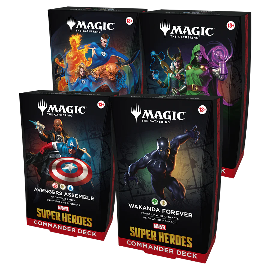 [Magic: The Gathering] Marvel Superheroes Commander Decks