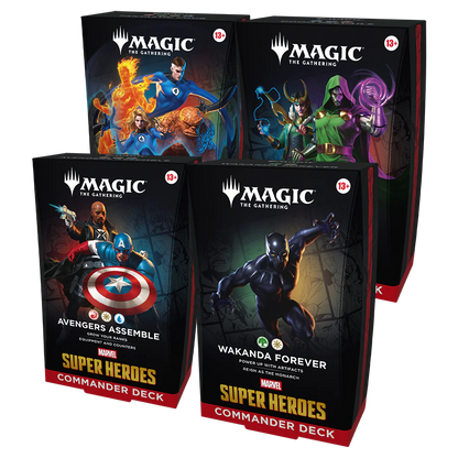 [Magic: The Gathering] Marvel Superheroes Commander Decks