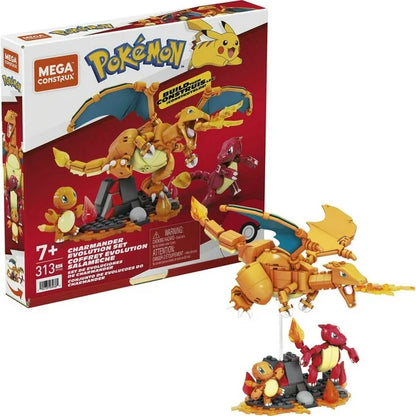 [MEGA Construx] Pokémon Charmander Evolution Build Set