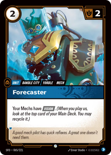 Forecaster [Common] SFD 065/221 - Riftbound Spiritforged