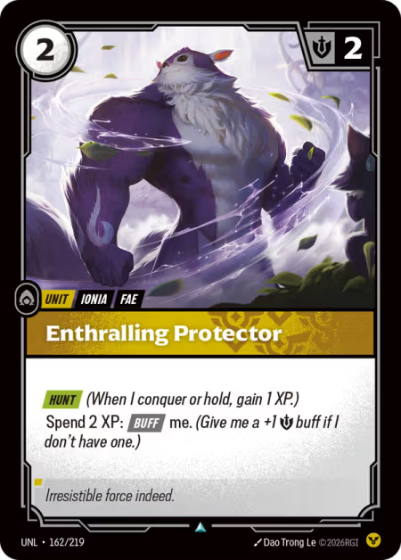 Enthralling Protector [Uncommon] UNL 162/219 - Riftbound Unleashed