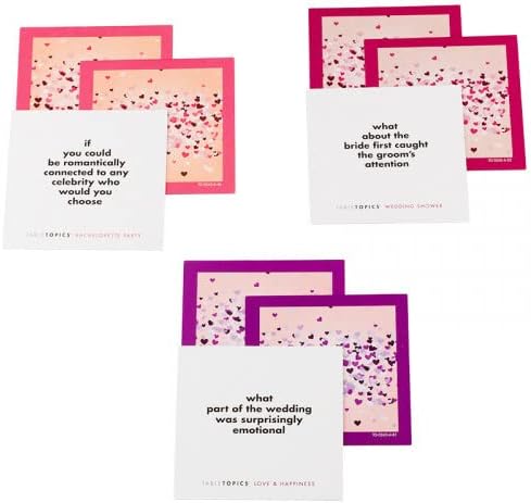 [TableTopics] Getting Married Conversation Pack - Trio