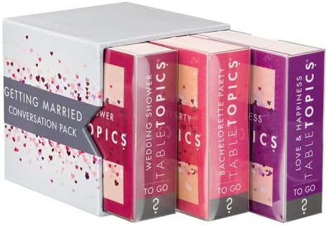 [TableTopics] Getting Married Conversation Pack - Trio