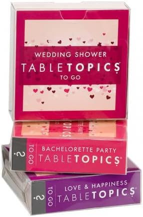 [TableTopics] Getting Married Conversation Pack - Trio
