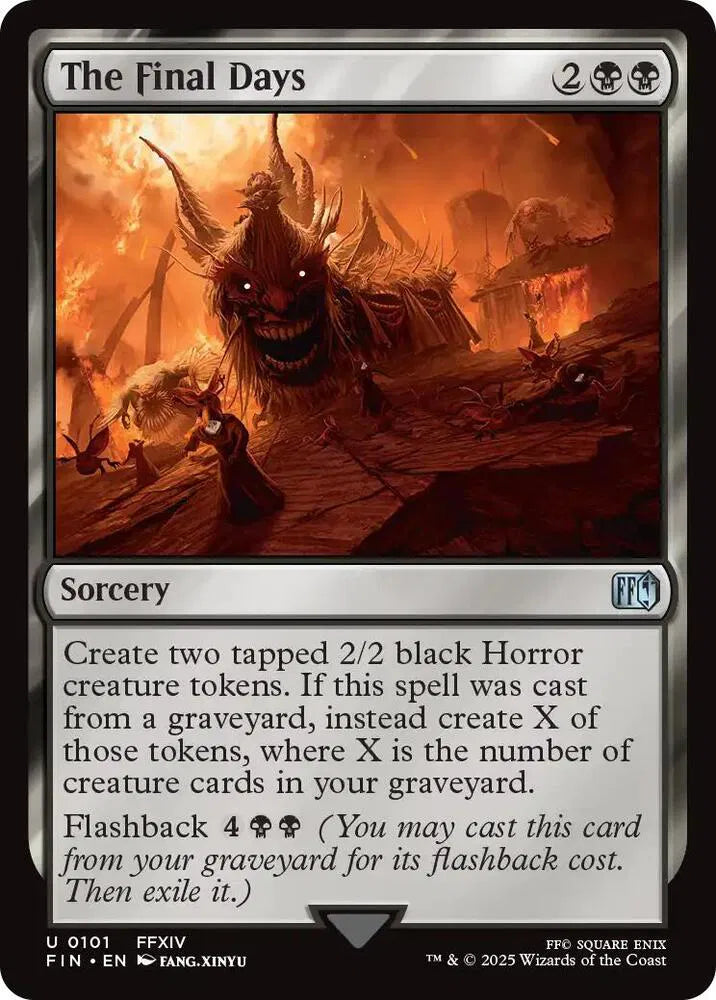 The Final Days [Foil] - MTG Universes Beyond: FINAL FANTASY U 101