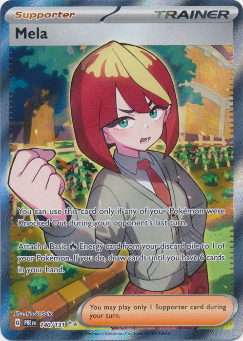Mela [Ultra Rare] 140/131 - Pokémon Prismatic Evolutions