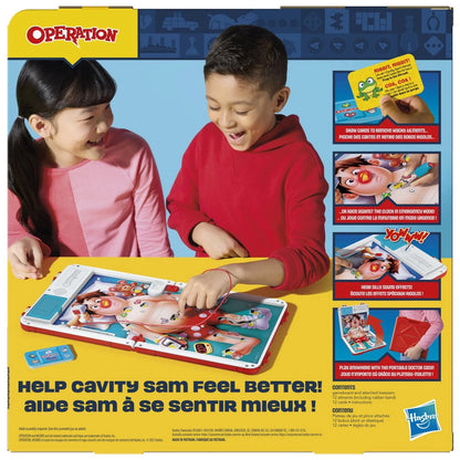 OPERATION BOARD GAME - with All-in-One Carrying Case