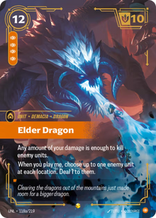 Elder Dragon [Alternate Art] UNL 118a/219 - Riftbound Unleashed
