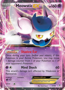 Meowstic EX [Ultra Rare] 37/83 - Pokémon Generations