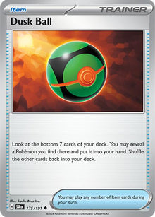 Dusk Ball [Uncommon] #175/191 - Pokemon Surging Sparks