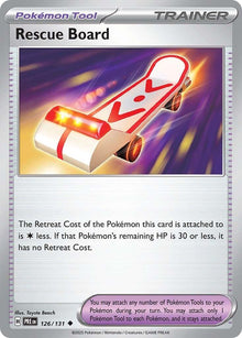 Rescue Board [Uncommon] #126/131 - Pokemon Prismatic Evolutions