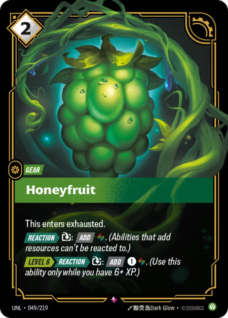 Honeyfruit [Rare] UNL 049/219 - Riftbound Unleashed