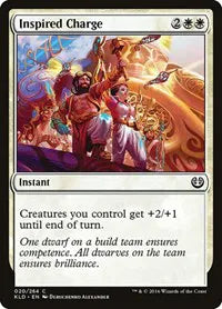 Inspired Charge [Foil] - MTG Kaladesh C 20