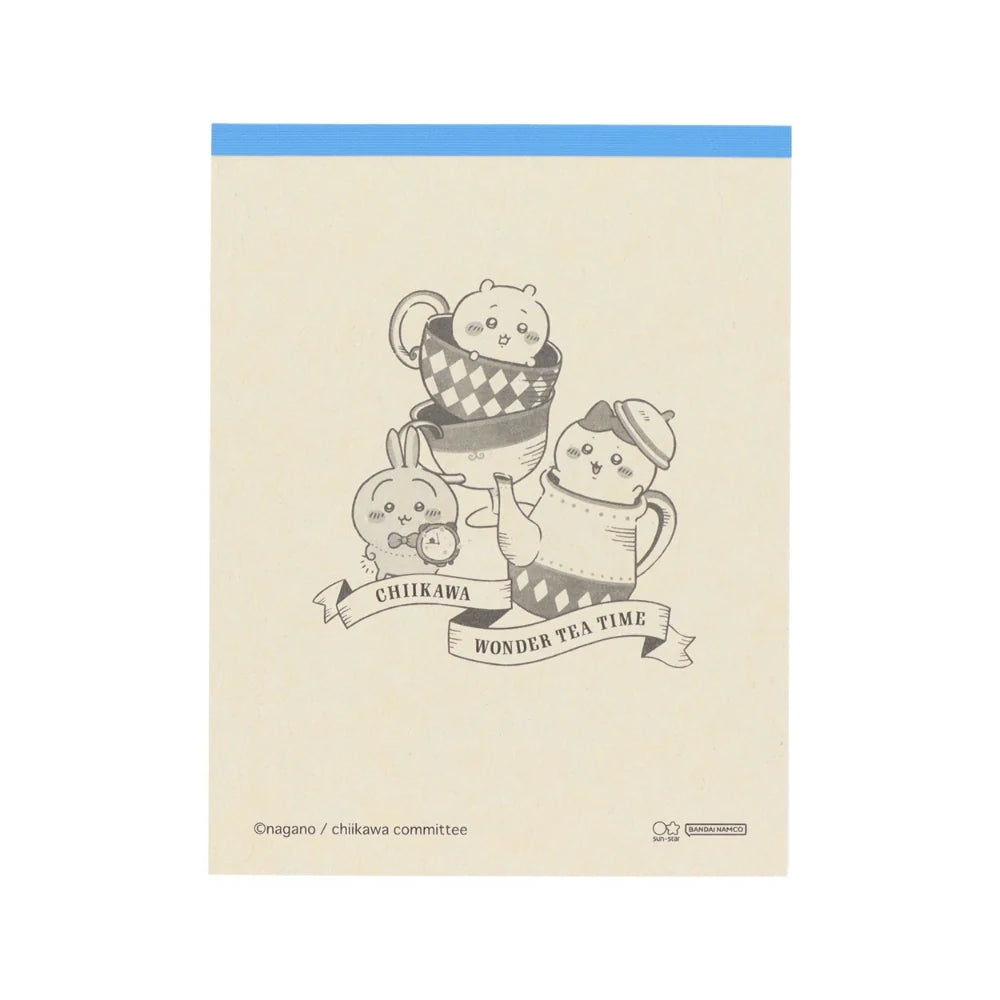[Sun Star] Chiikawa Tea Time Message Memo Pad