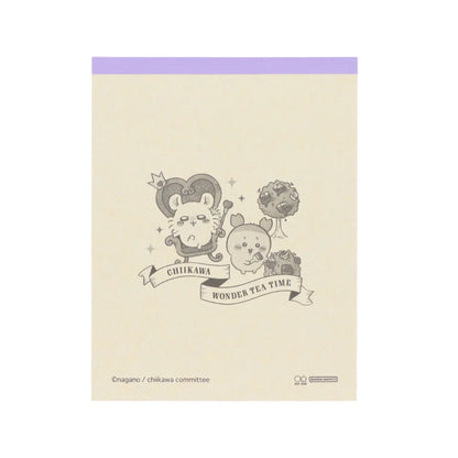 [Sun Star] Chiikawa Tea Time Message Memo Pad
