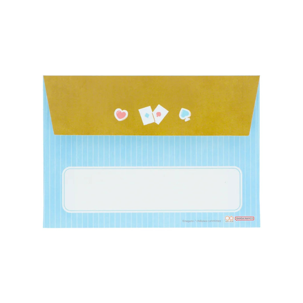 [Sun Star] Chiikawa Mini Letter Set Playing Cards Themed