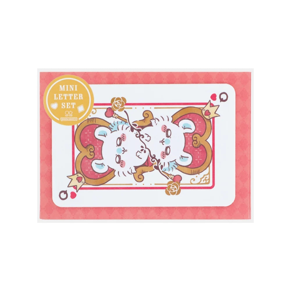 [Sun Star] Chiikawa Mini Letter Set Playing Cards Themed