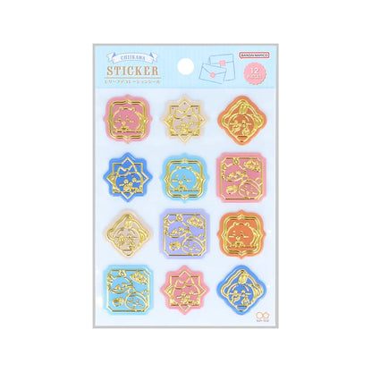 [Sun Star] Chiikawa Relief Decoration Stickers