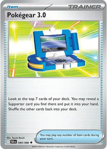 Pokegear 3.0 [Uncommon] #084/086 - Pokemon Black Bolt