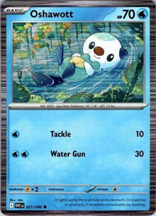 Oshawott [Poster Holo Common] #021/086 - Pokemon White Flare