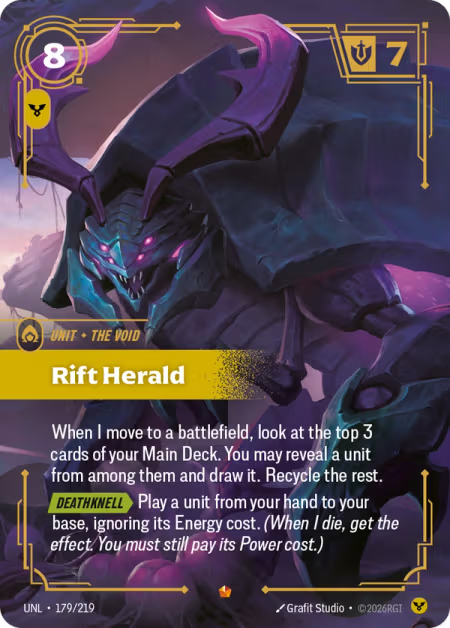 Rift Herald [Epic] UNL 179/219 - Riftbound Unleashed