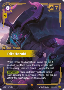 Rift Herald [Epic] UNL 179/219 - Riftbound Unleashed