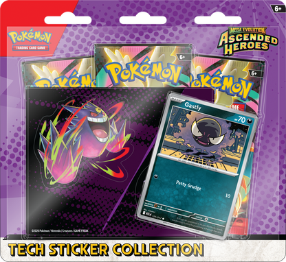 Pokemon - Mega Evolution - Ascended Heroes - Tech Sticker Collection