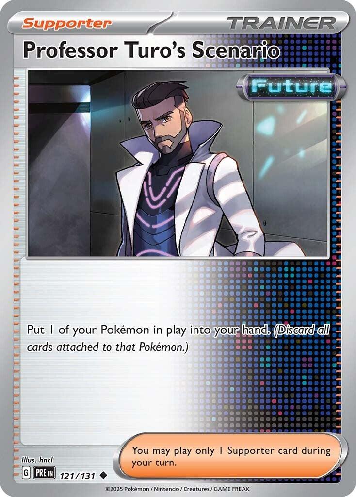 Professor Turo's Scenario [Uncommon] #121/131 - Pokemon Prismatic Evolutions