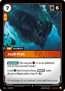 Jaull-Fish [Uncommon] SFD 103/221 -  Riftbound Spiritforged