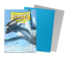 Dragon Shield: Dual Matte - Sky Blue and Silver