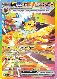 Jolteon Ex [Special Illustration Rare] #153/131 - Pokemon Prismatic Evolutions