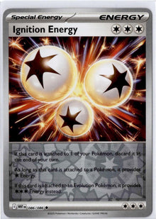 Ignition Energy [Reverse Holo Uncommon] #086/086 - Pokemon White Flare