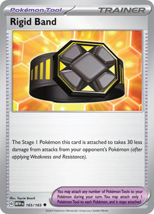 Rigid Band [Uncommon] #165/165 - Pokemon Scarlet & Violet 151