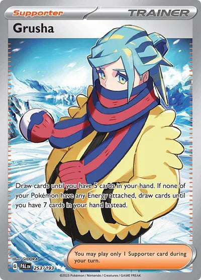 Grusha [Ultra Rare] 253/193 - Pokémon Paldea Evolved