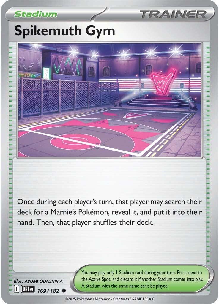 Spikemuth Gym [Uncommon] #169/182 - Pokemon Destined Rivals