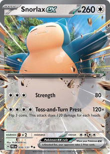 Snorlax Ex [Double Rare] #076/131 - Prismatic Evolutions