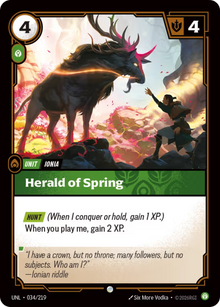 Herald of Spring [Common] UNL 034/219 - Riftbound Unleashed
