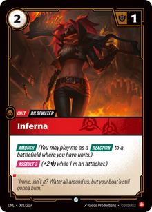 Inferna [Common] UNL 002/219 - Riftbound Unleashed