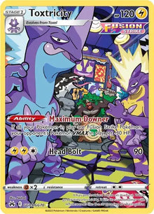 Toxtricity [Holo Rare] GG09/GG70 - Pokemon Crown Zenith: Galarian Gallery