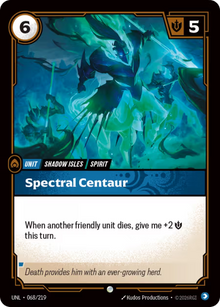Spectral Centaur [Common] UNL 068/219 - Riftbound Unleashed