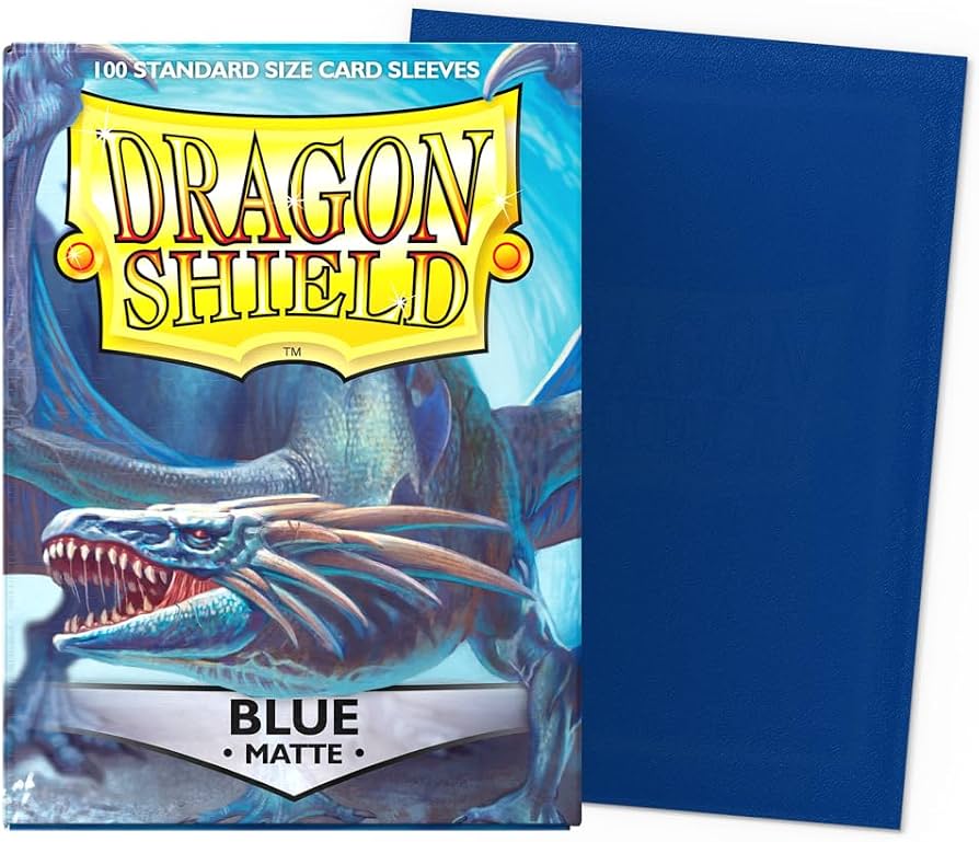 [Dragon Shield] Matte Blue Sleeves
