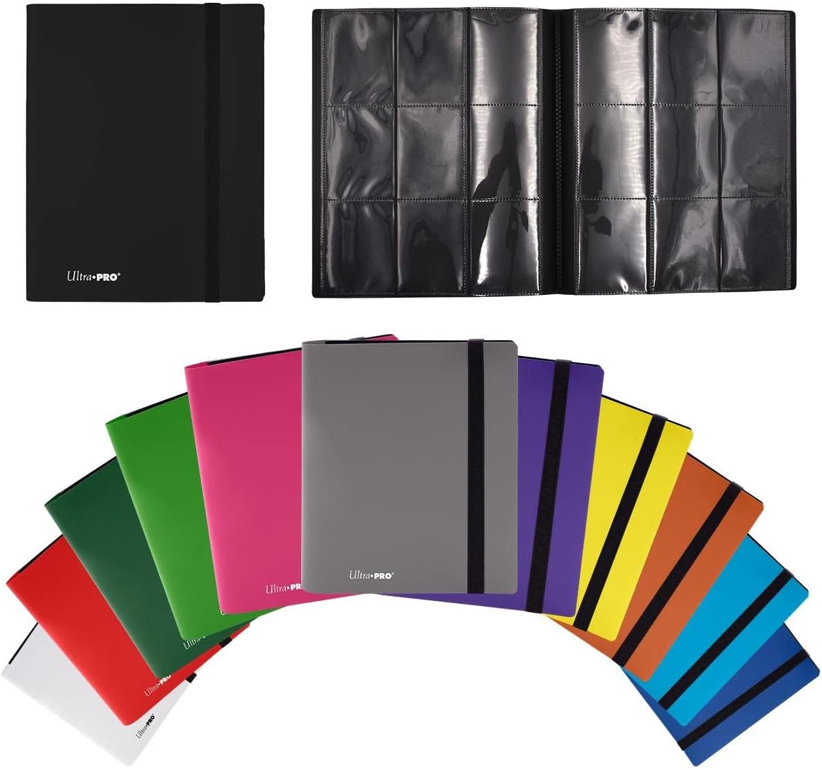 Ultra Pro: 9-Pocket Eclipse Jet Black PRO-Binder