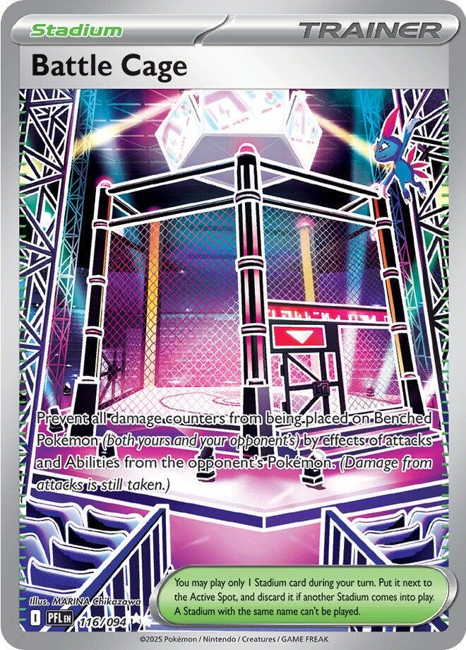 Battle Cage [Ultra Rare] 116/094 - Pokemon Phantasmal Flames