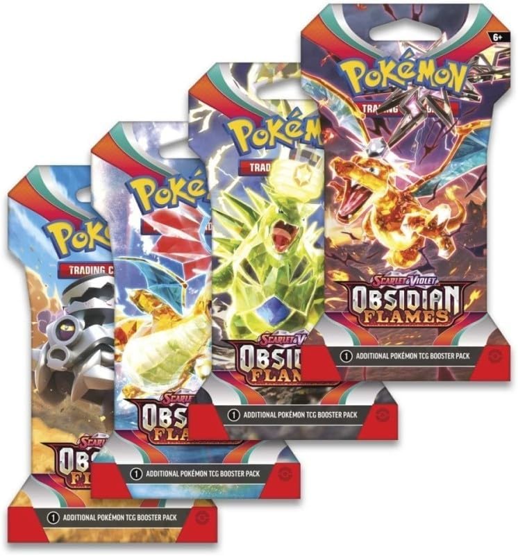 Pokemon - Scarlet & Violet-Obsidian Flames Sleeved Booster Pack