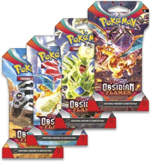 Pokemon - Scarlet & Violet-Obsidian Flames Sleeved Booster Pack