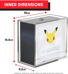 Pokemon ETB Elite Trainer Box w/ Sliding Lid Anti-UV - Acrylic Protector 4.0MM