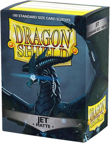[Dragon Shield]  Sleeves – Matte Jet Black - 100ct
