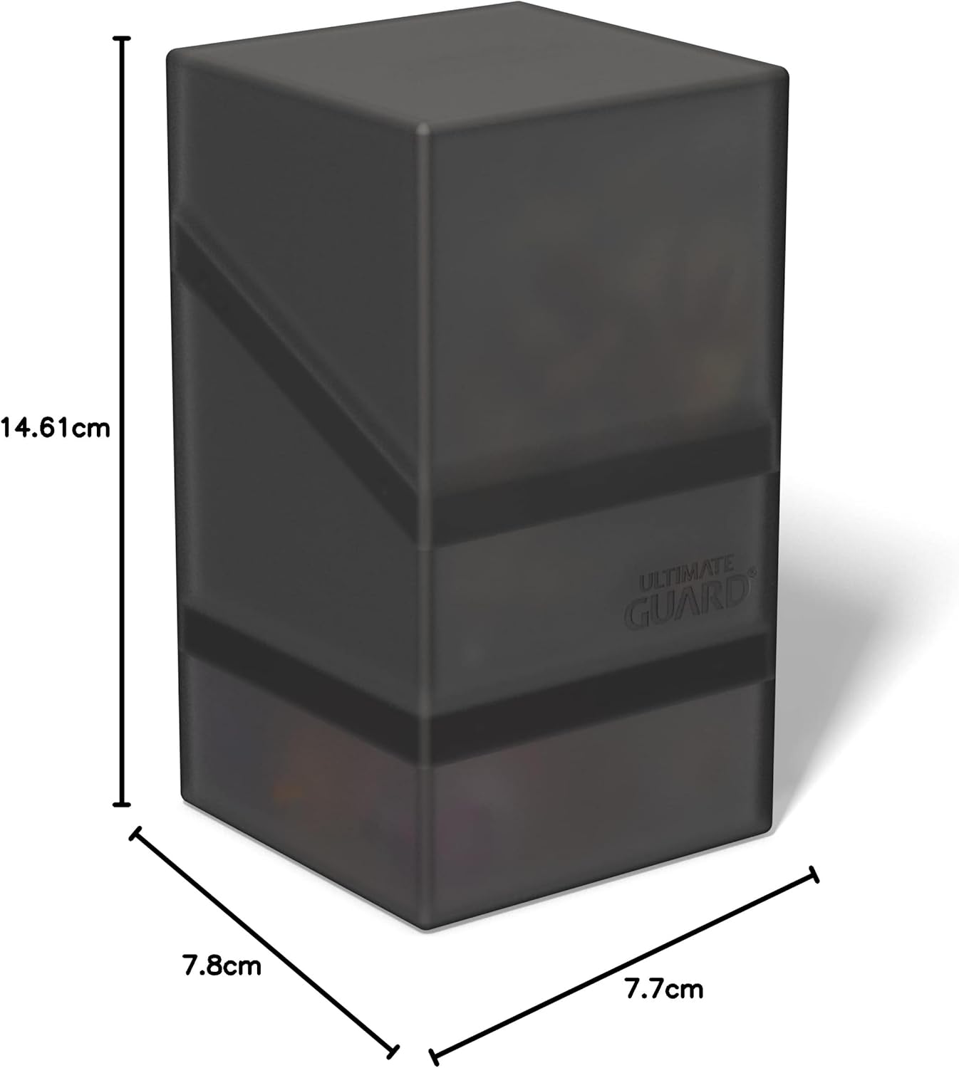[Ultimate Guard] Deck Case Boulder'N'Tray 100+ Onyx