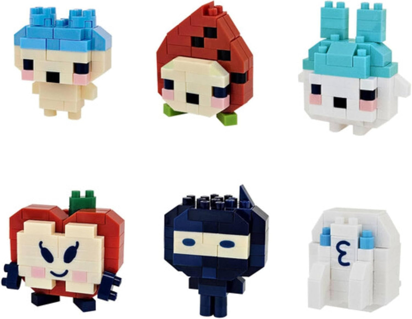 [NANOBLOCK] TAMAGOTCHI CHARACTERS VOL.2 MININANO SERIES BLIND BOX - FULL SET